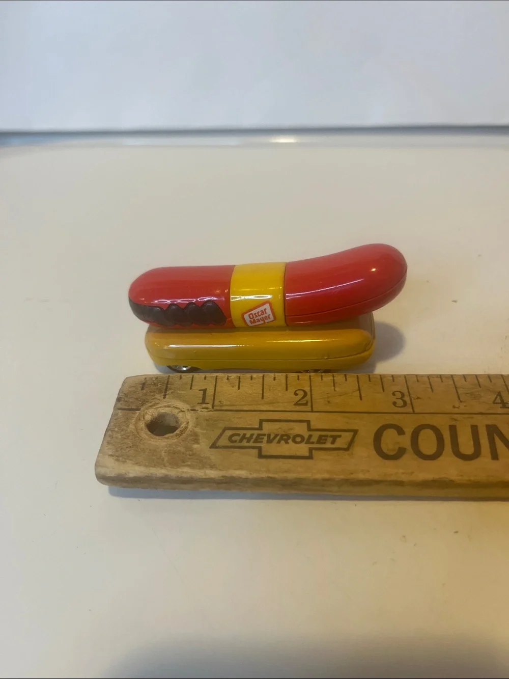 Vintage 1993 Hot Wheels Oscar Mayer Weiner Mobile